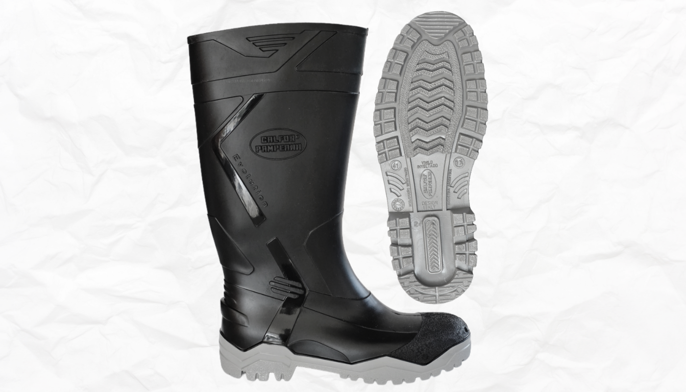 Bota Calfor Negra