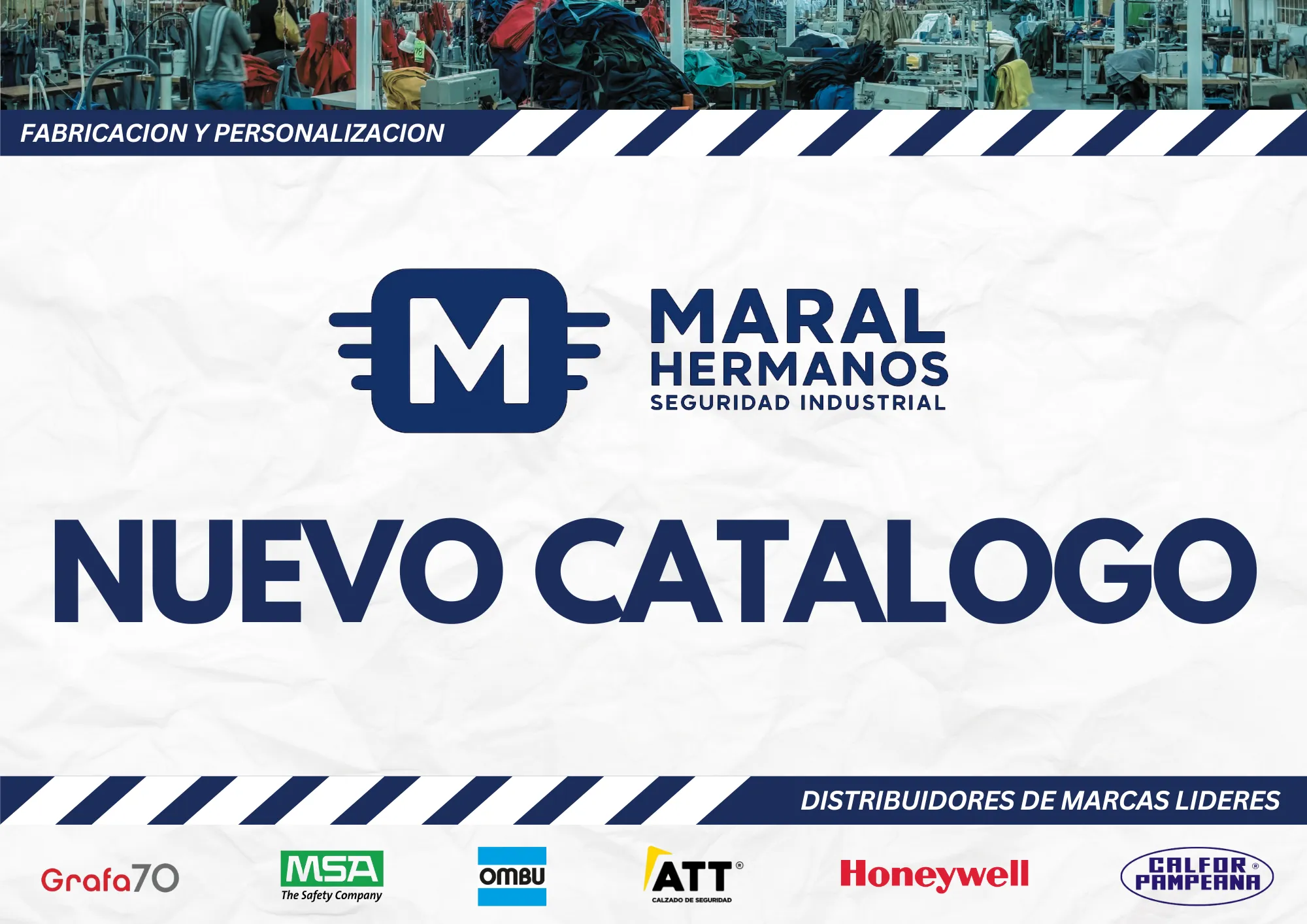 Página adicional del catálogo - equipamiento especializado